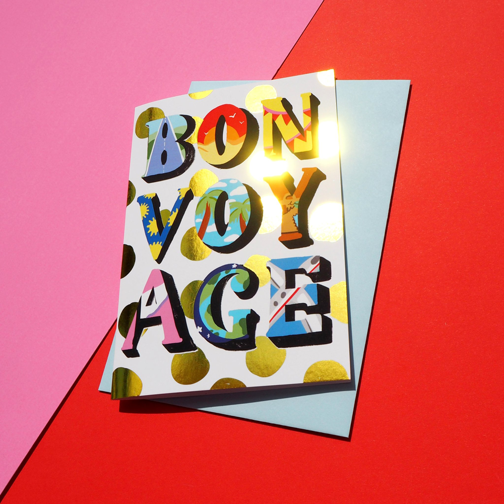 Eleanor Bowmer Bon Voyage Card