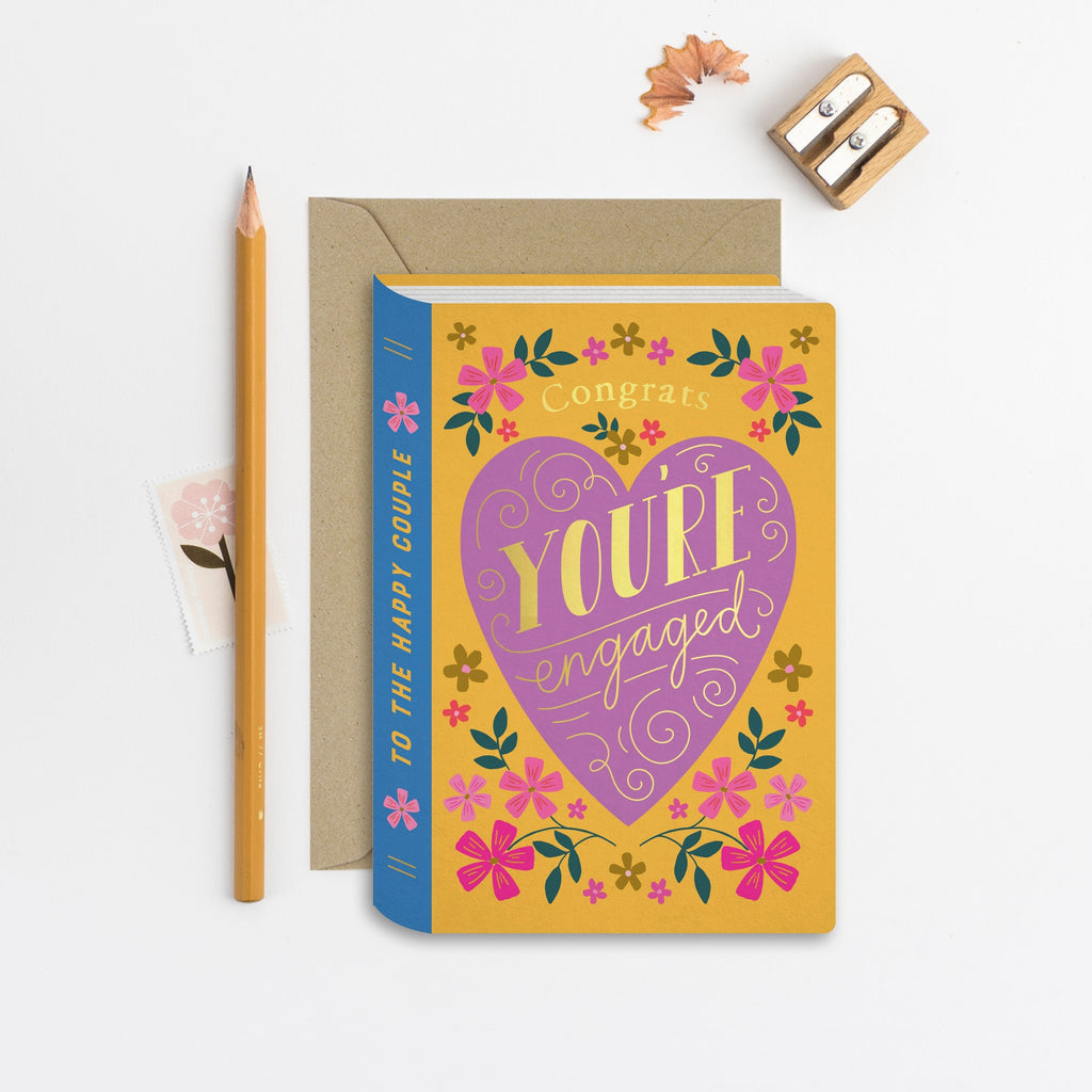 Mifkins Book Engagement Card
