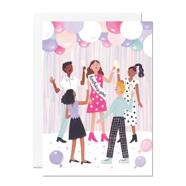 Ricicle Cards Birthday Party Card