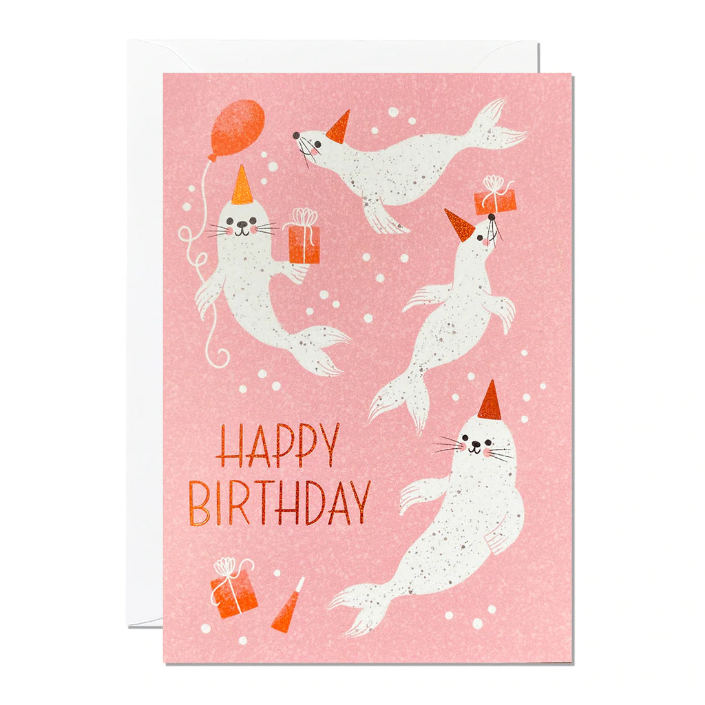 Ricicle Cards Birthday Seals Card
