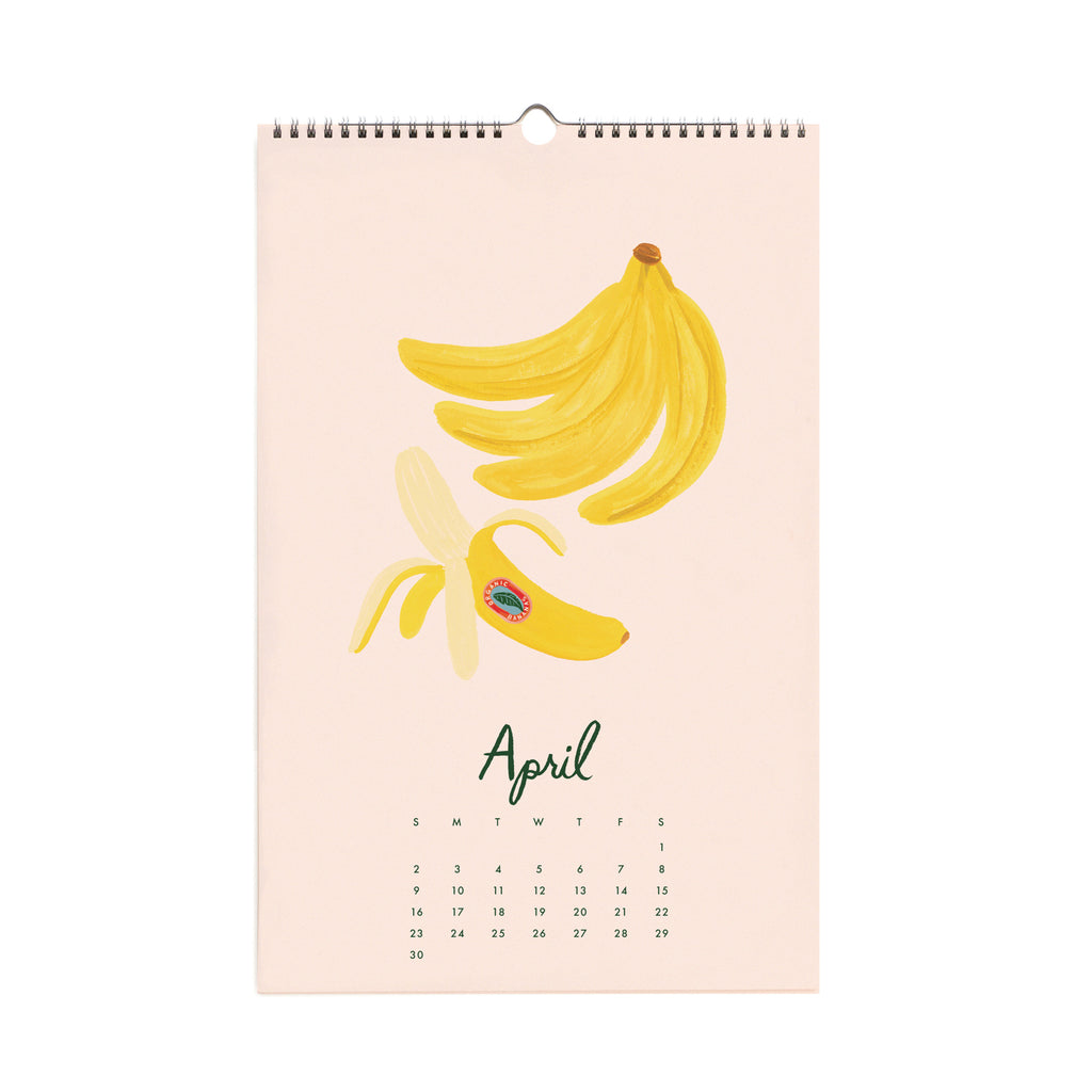 Rifle Paper Co. 2023 Appointment Wall Calendar - Fruit Stand