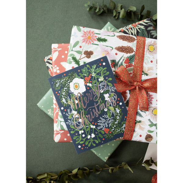 Oana Befort Christmas Wreath Card