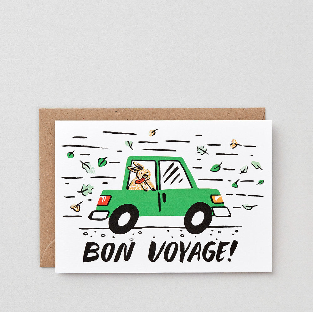 Cari Vander Yacht Bon Voyage Card 
