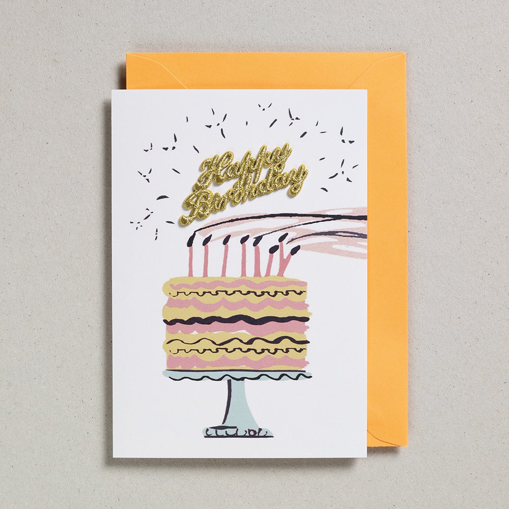 Petra Boase Birthday Cake Card