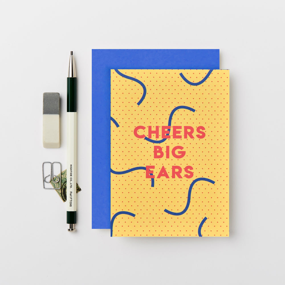 Katie Leamon Cheers Big Ears Thank You Card