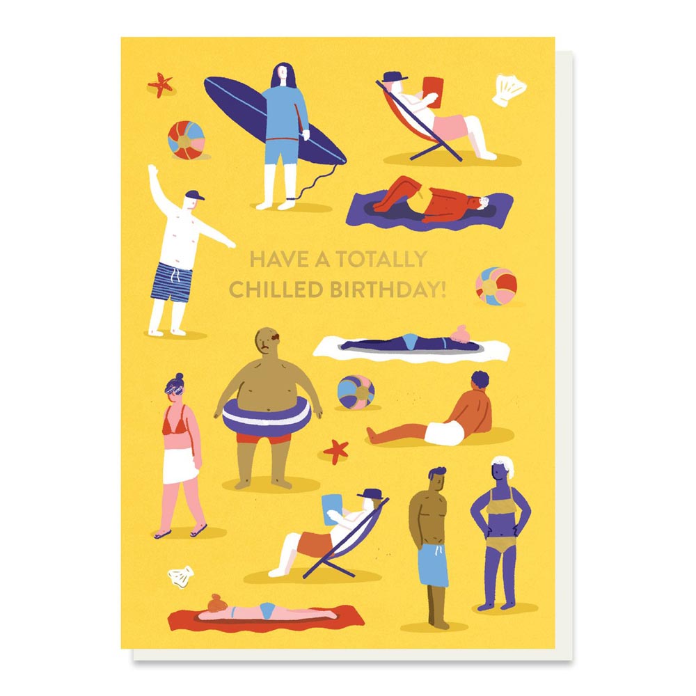 Stormy Knight Chilled Birthday Card