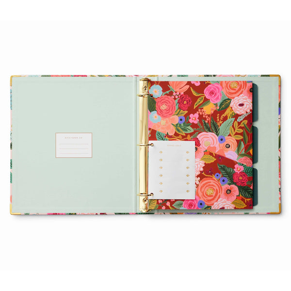 Rifle Paper Co. Classic Binder - Garden Party