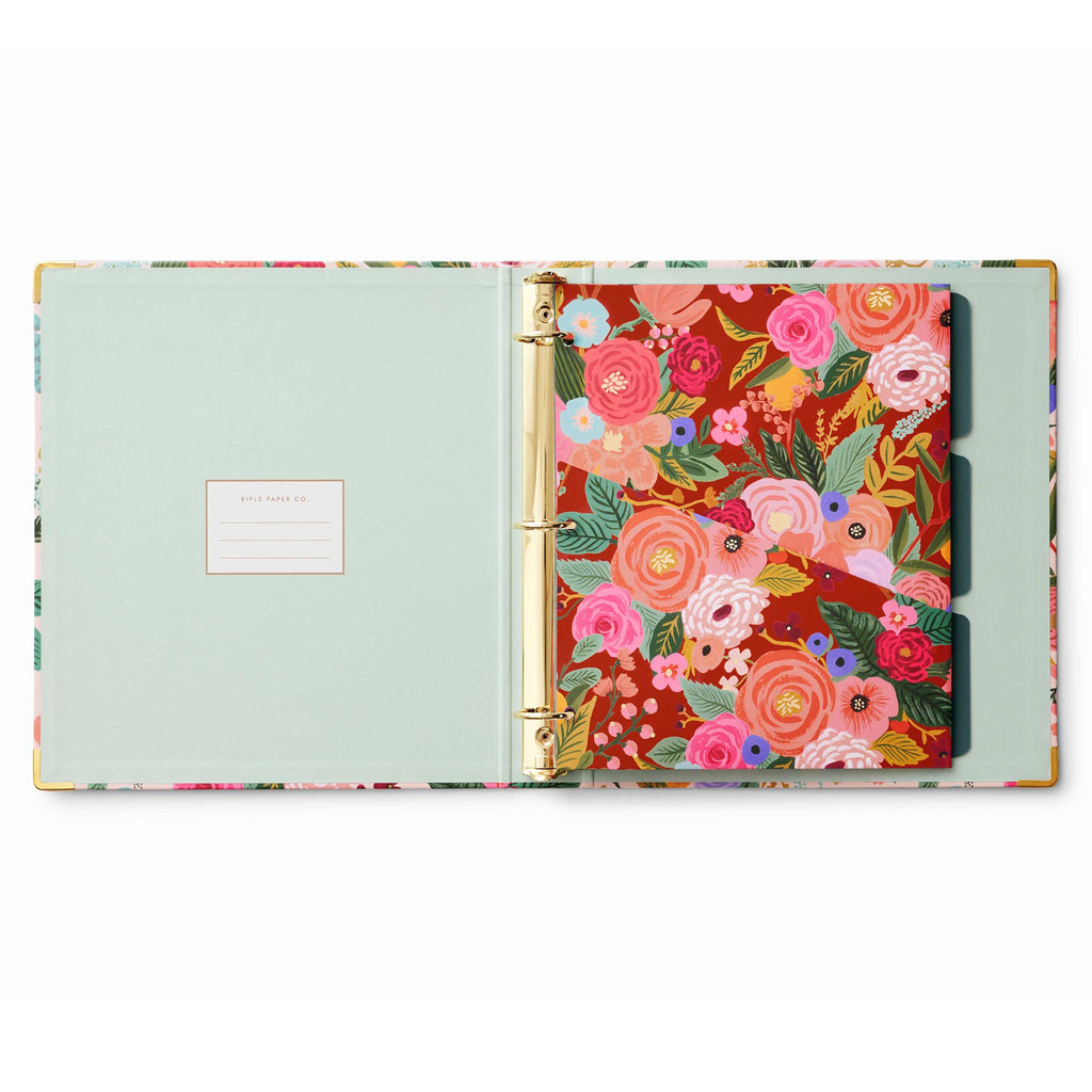 Rifle Paper Co. Classic Binder - Garden Party