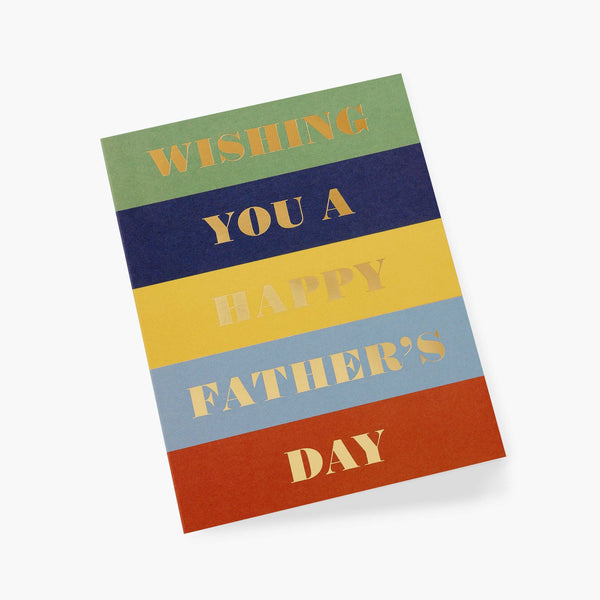 Rifle Paper Co. Colour Block Fathers Day Card