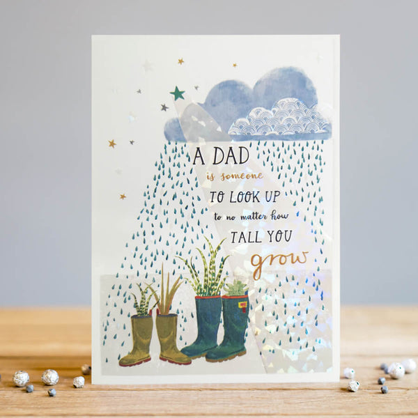 Louise Tiler Dad to Look Up To Card
