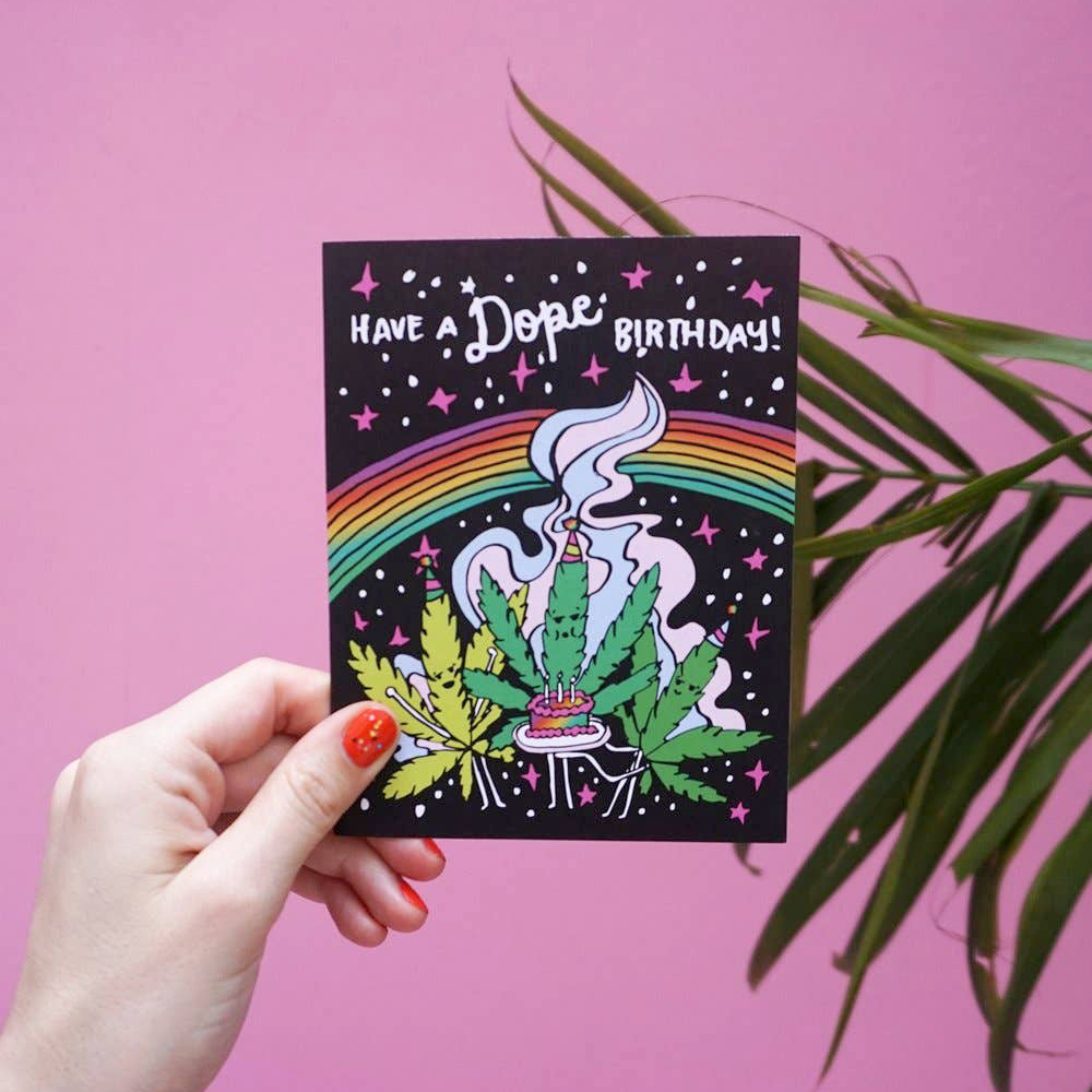 Ash + Chess Dope Birthday Card