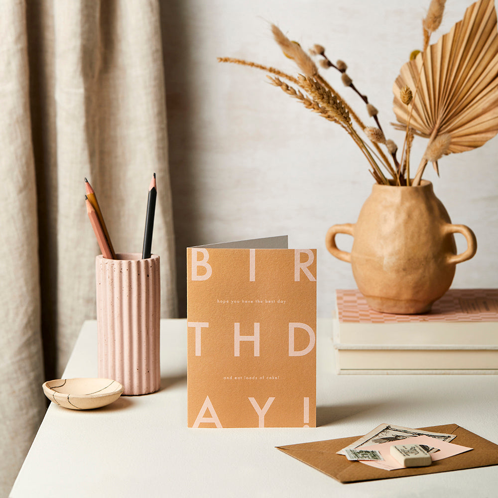 Katie Leamon Eat Cake Birthday Card