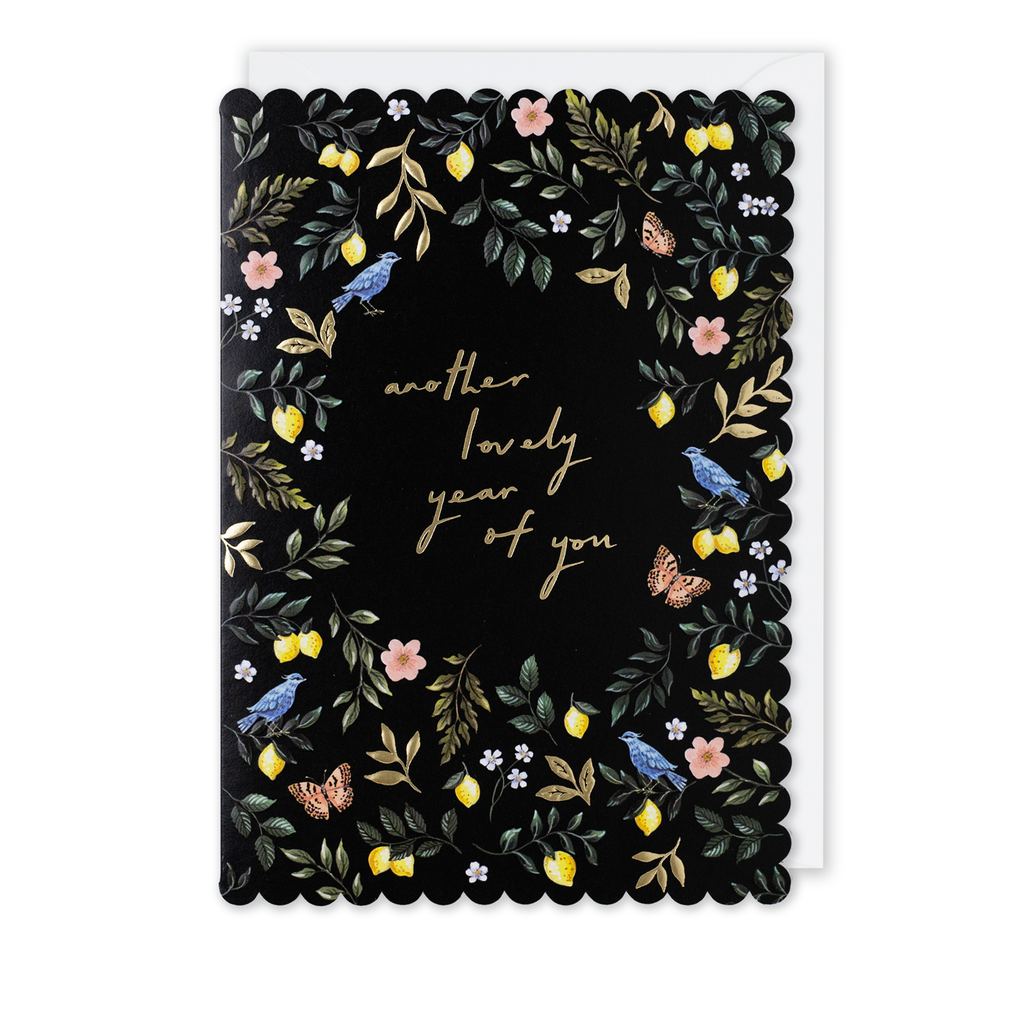 Meraki Lemons Birthday Card