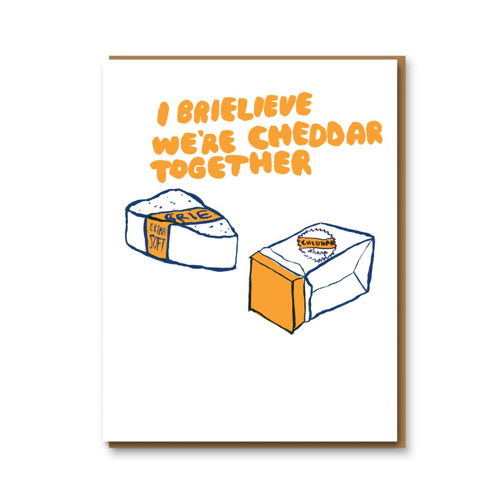 Egg Press Cheddar Together Card
