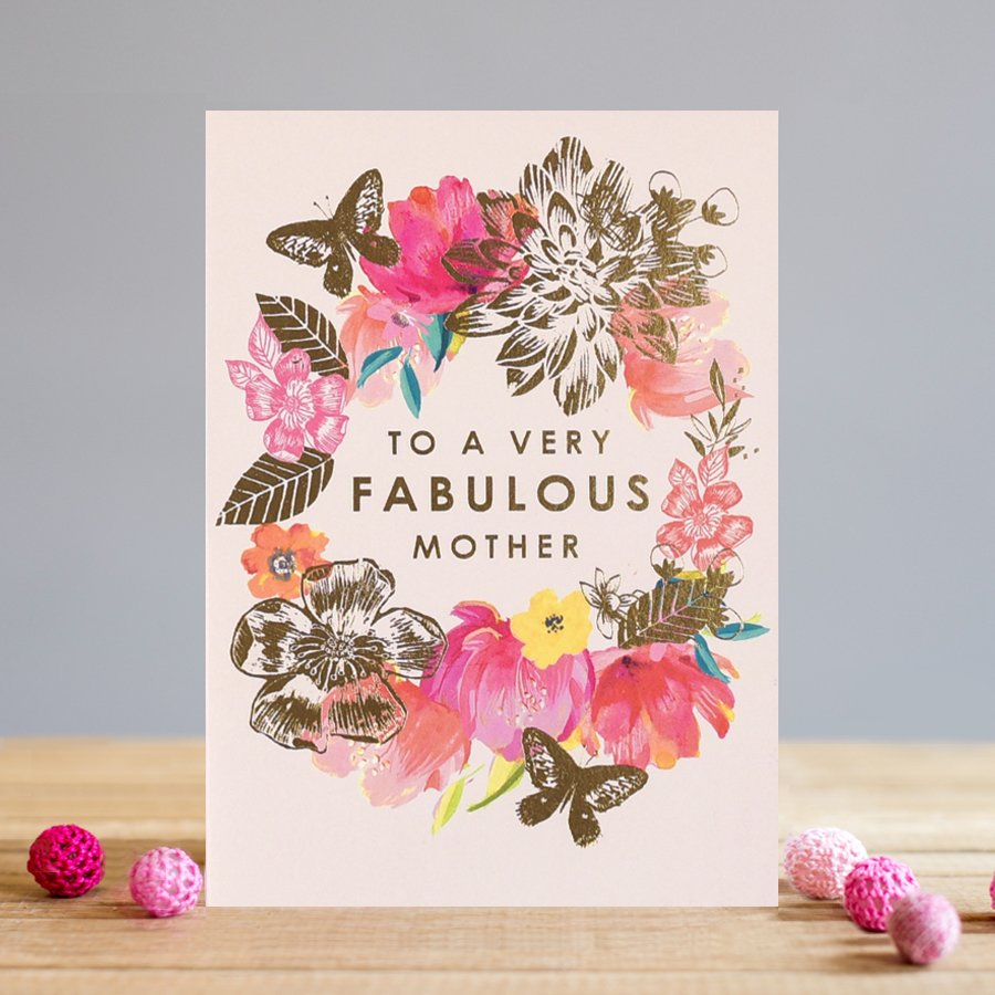 Louise Tiler Fabulous Mother's Day Card