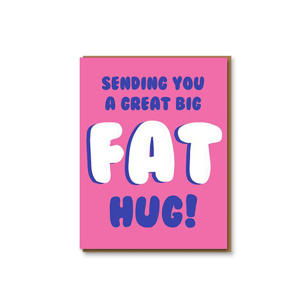 1973 Fat Hug Card