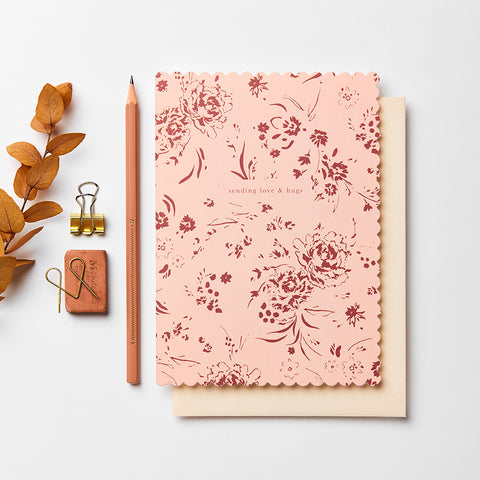 Katie Leamon Heirloom Garden Floral Card
