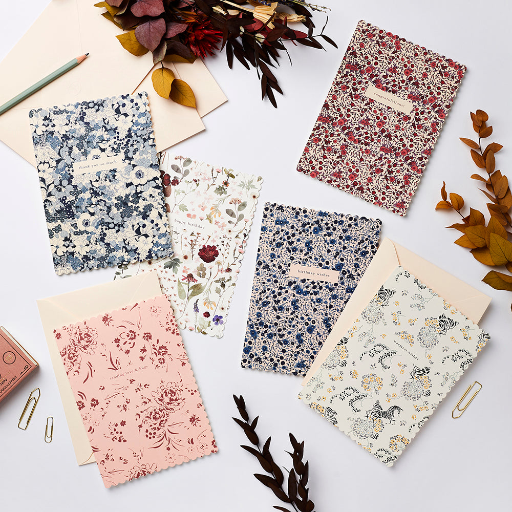 Katie Leamon Heirloom Garden Floral Card