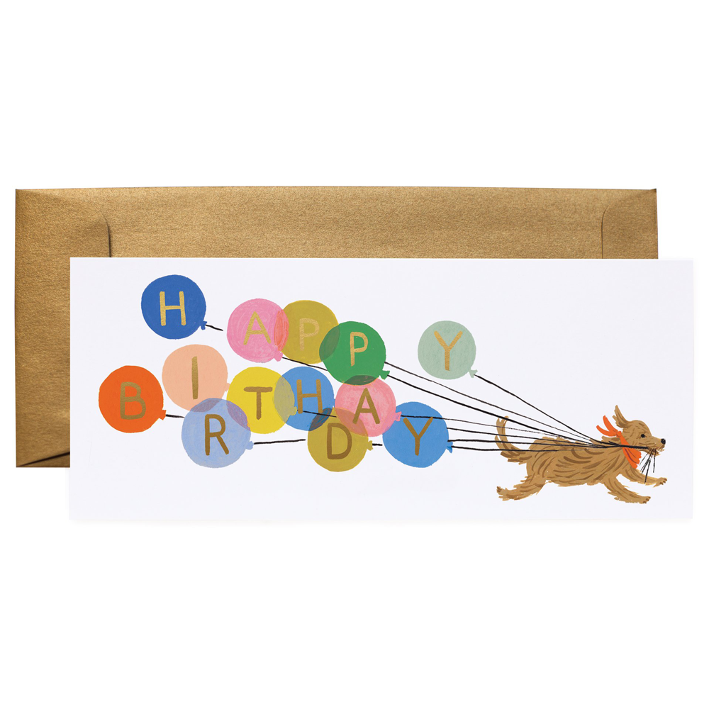 Rifle Paper Co. Balloon Birthday Card No. 10