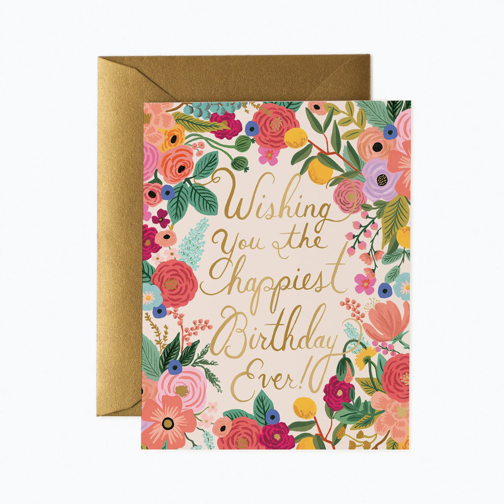Rifle Paper Co. Garden Party Birthday Card