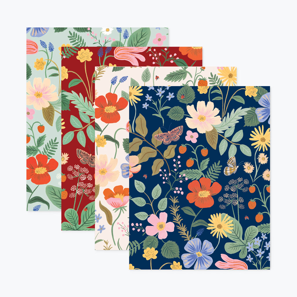 Rifle Paper Co. Strawberry Fields Assorted Card SET