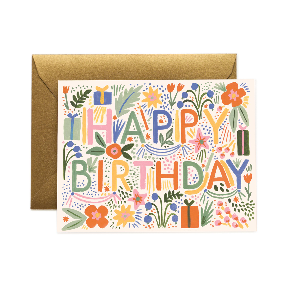 Rifle Paper Co. Fiesta Birthday Card