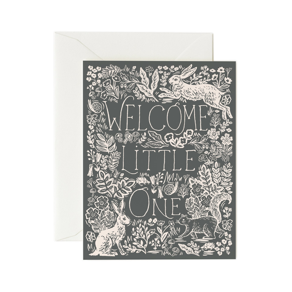 Rifle Paper Co. Fable Baby Card