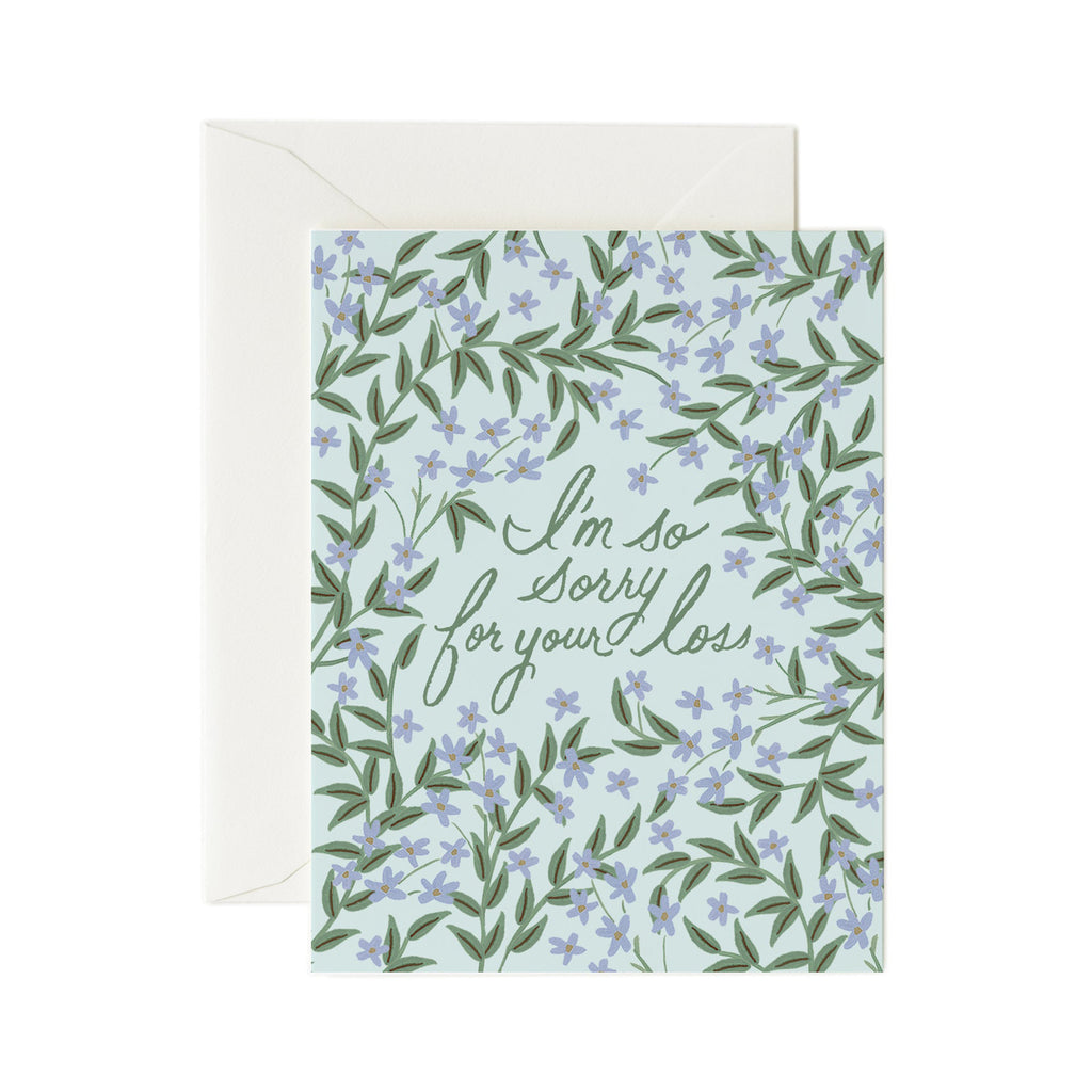 Rifle Paper Co. Laurel Sympathy Card