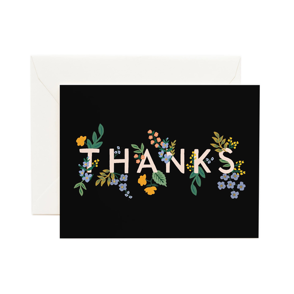 Rifle Paper Co. Posey Thank You Card
