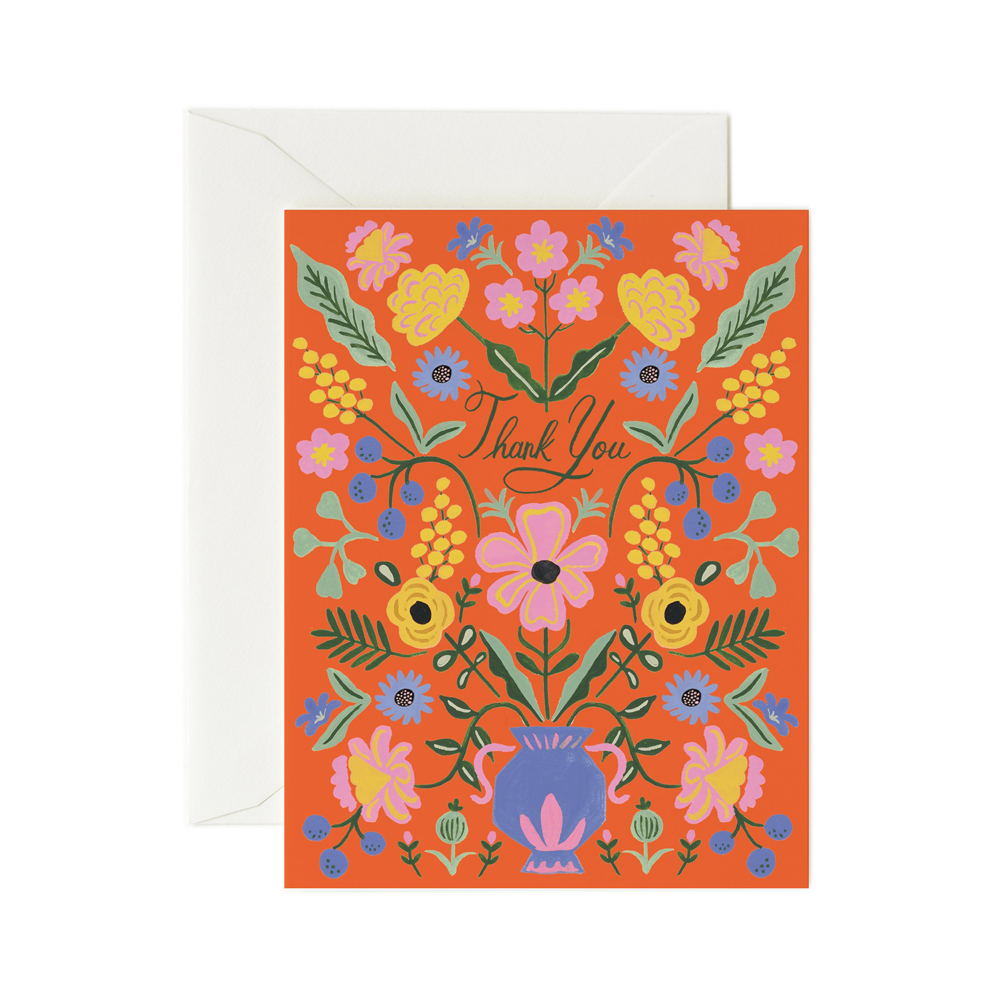 Rifle Paper Co. Gabriella Thank You Card