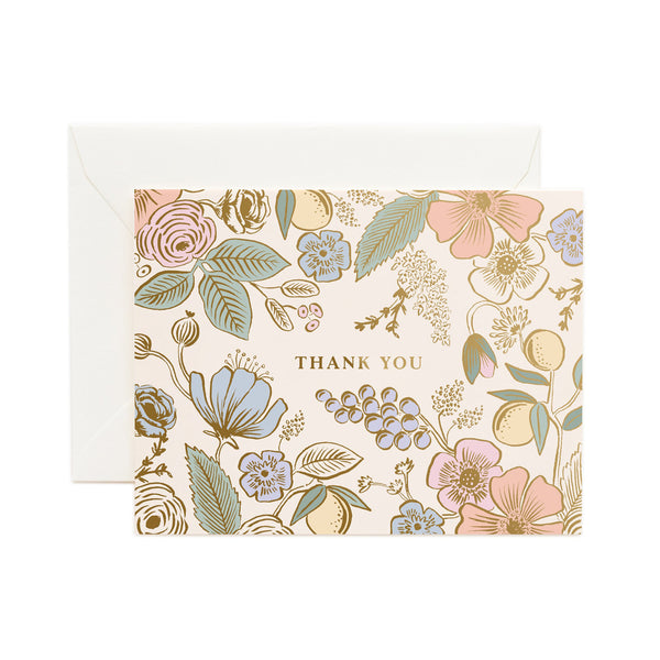 Rifle Paper Co. Colette Thank You Card