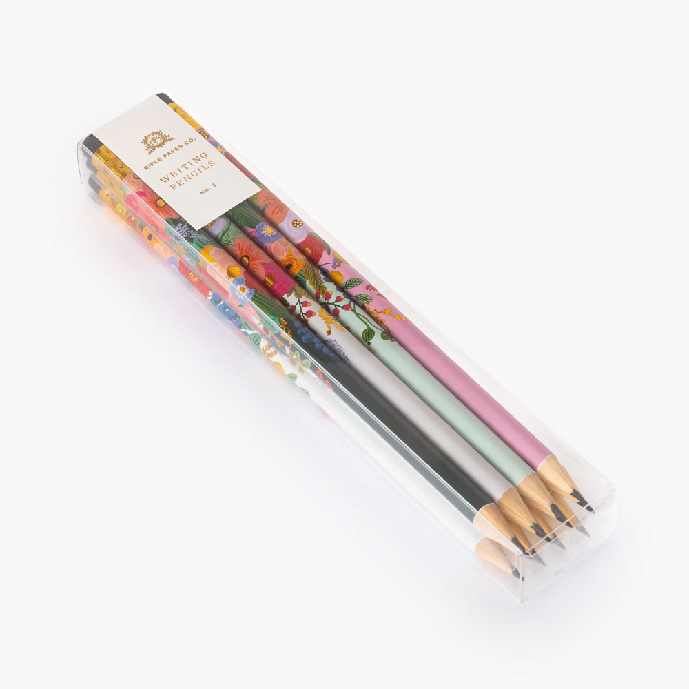 Rifle Paper Co. Assorted Writing Pencil Set (Box of 12) - Garden Party