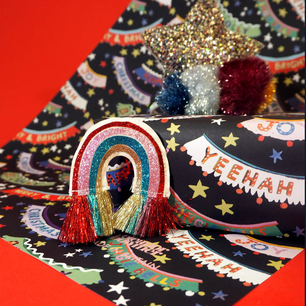 Eleanor Bowmer Garlands Christmas Gift Wrap