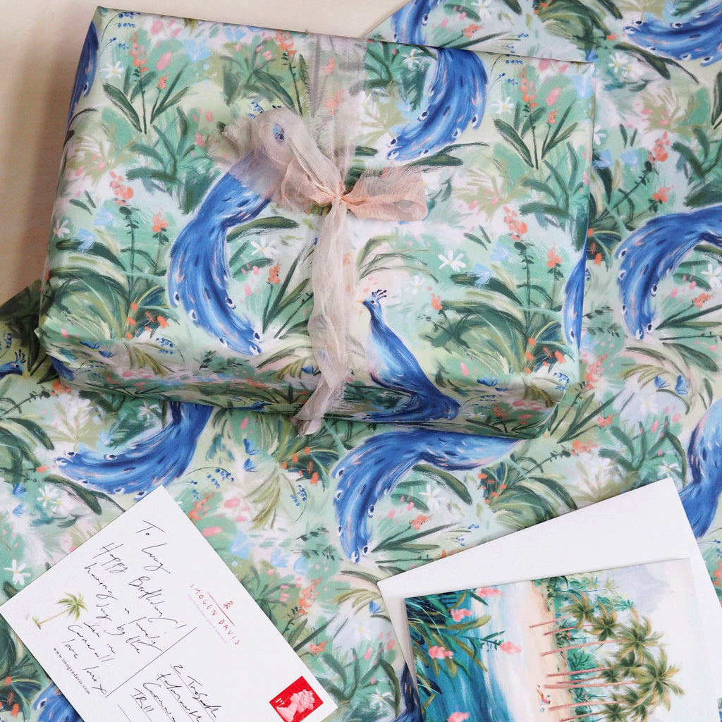 Imogen Davis Birds Of Paradise Gift Wrap