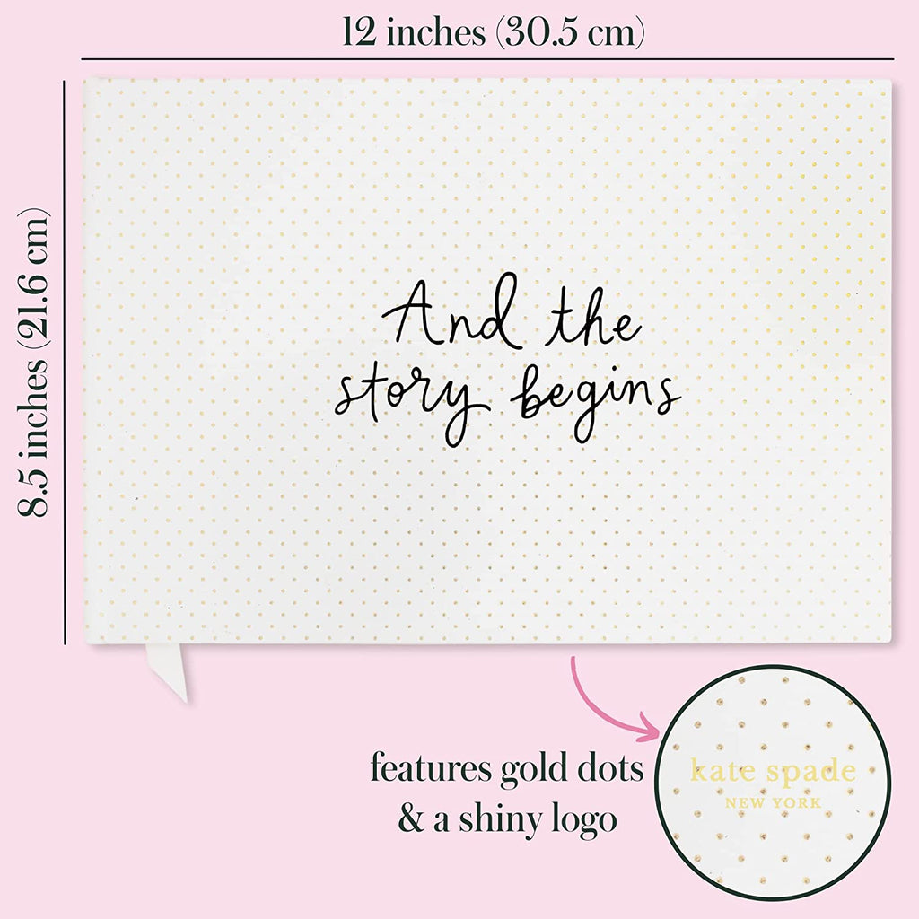 Kate Spade New York Bridal Guest Book - And The Story Begins