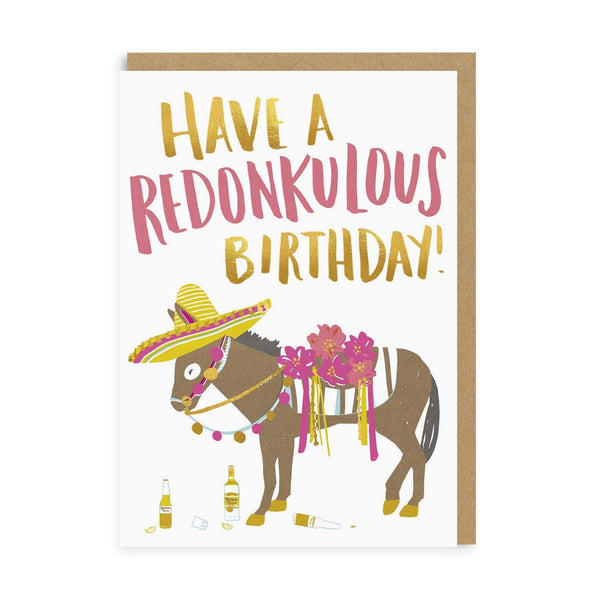 HELLO!LUCKY Redonkulous Birthday Card