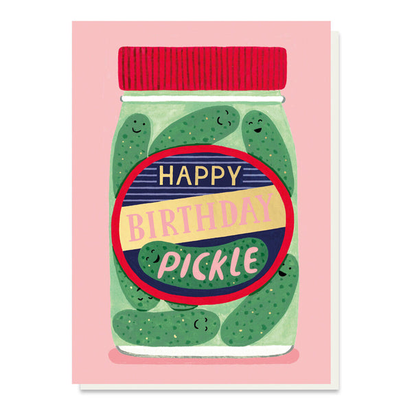 Stormy Knight Birthday Pickles Card