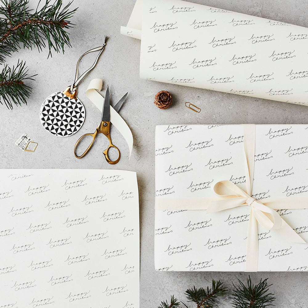 Katie Leamon Happy Christmas Gift Wrap