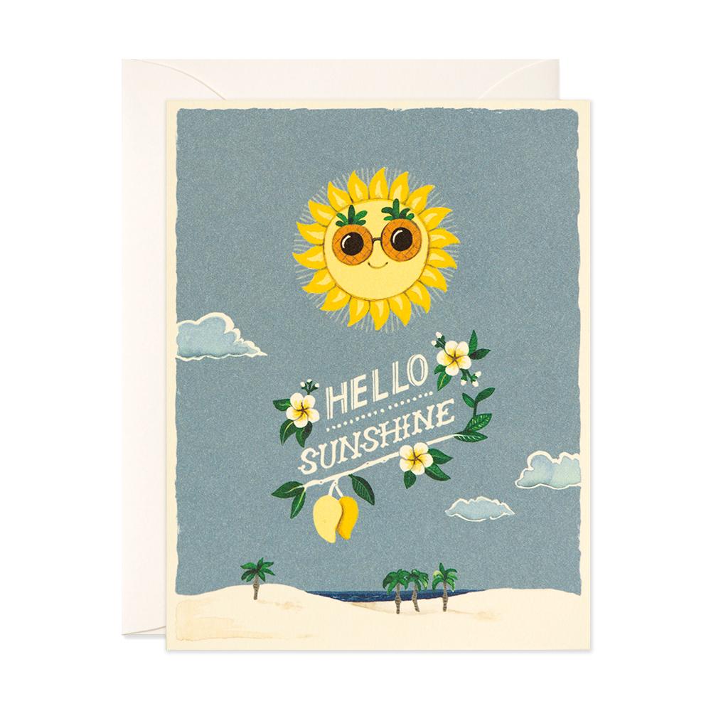 JooJoo Paper Hello Sunshine Card