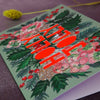 Miss Bespoke Papercuts - 'Holly Jolly' Neon Paper Cut Christmas Card