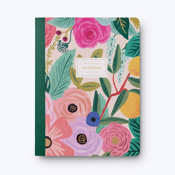 Unlined Notebook in Garden Pattern | Flourish Market