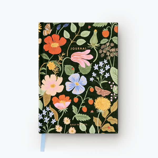 Rifle Paper Co. Fabric Journal - Strawberry Fields
