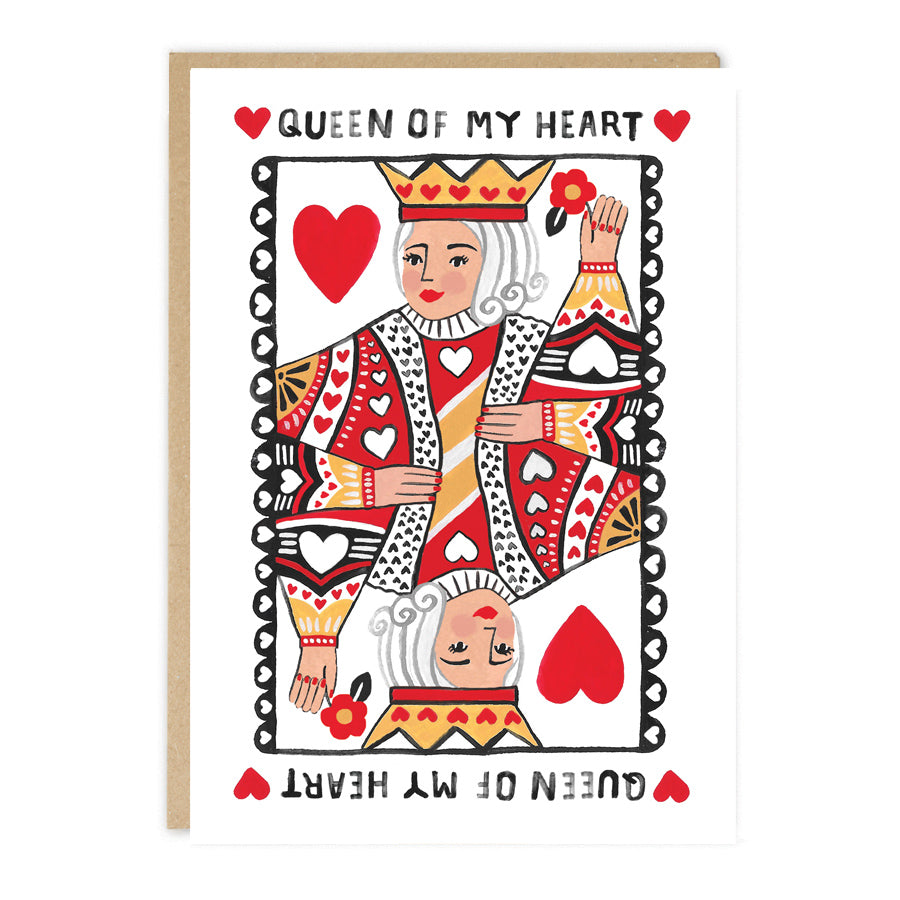 Jade Fisher Liz Card - Queen Of My Heart