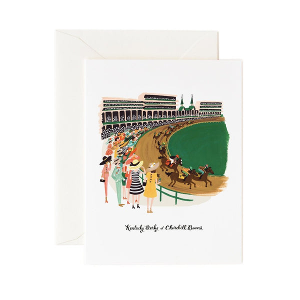 Rifle Paper Co. Kentucky Derby Greeting Card