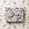 Katie Leamon Curious Zebra & Bloom Gift Wrap