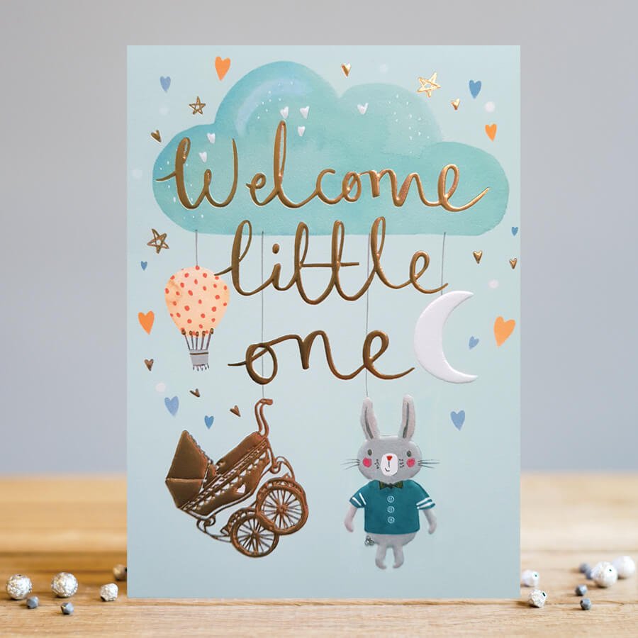 Louise Tiler Little One - Boy Card
