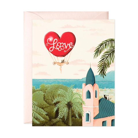 JooJoo Paper Love Balloon Card
