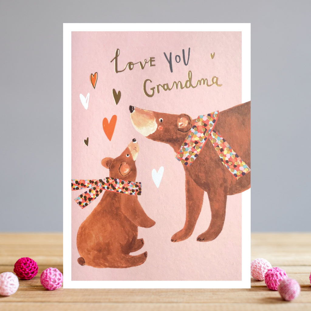 Louise Tiler Love You Grandma Card