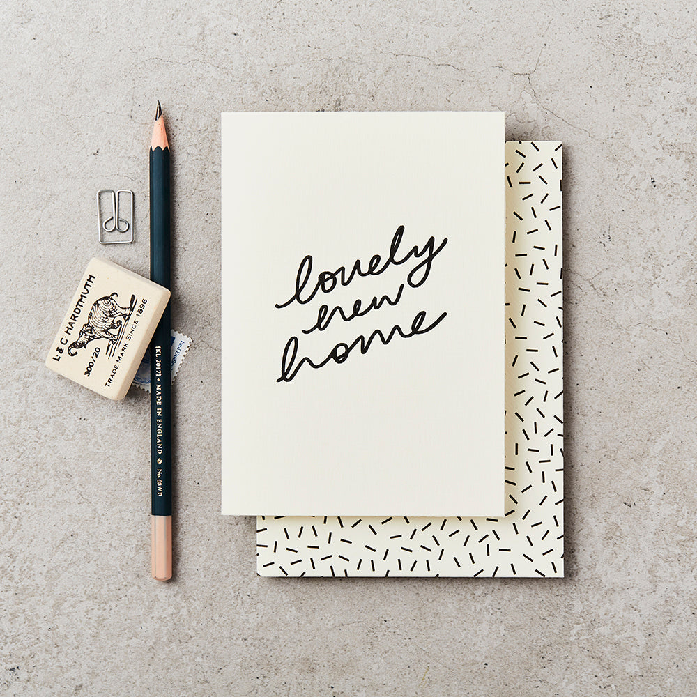 Katie Leamon Lovely New Home Card