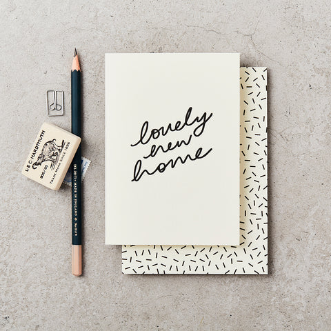Katie Leamon Lovely New Home Card